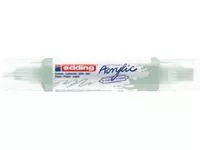 Acrylmarker edding e-5400 3D double liner zacht mint