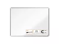 Een Whiteboard Nobo Premium Plus 90x120cm emaille koop je bij Clippz! Office Supplies