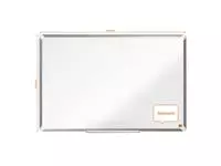 Een Whiteboard Nobo Premium Plus 60x90cm staal koop je bij Schellen Boek- en Kantoorboekhandel