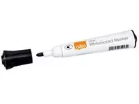 Een Viltstift Nobo whiteboard Glide rond zwart 2mm koop je bij De Joma BV
