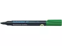 Een Viltstift Schneider Maxx 133 beitel 1-4mm groen koop je bij All Office Kuipers BV