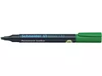 Een Viltstift Schneider Maxx 133 beitel 1-4mm groen koop je bij Kantoorboekhandel Van Atten