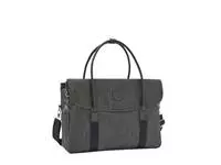 Een Laptoptas Kipling Superworker black peppery koop je bij De Rijk Kantoorshop