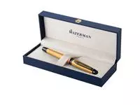 Een Vulpen Waterman Expert metallic gold lacquer RT medium koop je bij De Rijk Kantoorshop