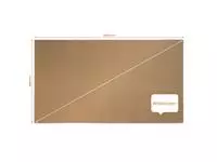 Prikbord Nobo Impression Pro Widescreen 69x122cm kurk