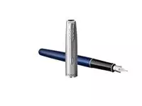 Een Vulpen Parker Sonnet Essential blue lacquer CT medium koop je bij Sysdicom BV