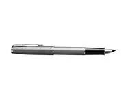 Een Vulpen Parker Sonnet Essential sandblasted stainless steel lacquer CT medium koop je bij Clippz! Office Supplies