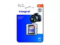 Een Geheugenkaart Integral SDHC-XC 256GB koop je bij iPlusoffice