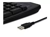 Een Toetsenbord Kensington Pro Fit wasbaar USB-A zwart koop je bij All Office Kuipers BV