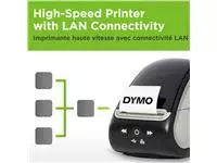 Een Labelprinter Dymo LabelWriter 550 Turbo desktop zwart koop je bij VDP Office