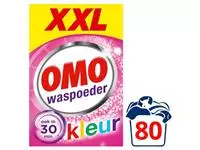 Een Wasmiddel Omo Color poeder 80scoops 4,73KG koop je bij De Rijk Kantoorshop