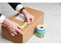 Een Etiket Rillprint heavy groen koop je bij All Office Kuipers BV