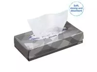 Een Tissues Kleenex 2-laags wit 21.5x18.6cm 21x100st koop je bij All Office Kuipers BV