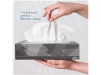 Een Tissues Kleenex 2-laags wit 21.5x18.6cm 21x100st koop je bij All Office Kuipers BV