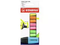 Een Markeerstift STABILO BOSS min assorti etui à 5 stuks koop je bij Kantorice office & business supplies