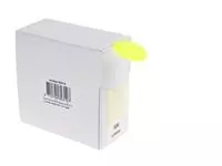 Een Etiket Rillprint 35mm 500st op rol fluor geel koop je bij Schellen Boek- en Kantoorboekhandel