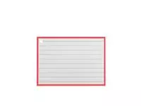 Flashcards A7 Rood incl. clipring