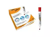 Een Viltstift Bic Velleda 1711 whiteboard rond large rood koop je bij Quality Office Supplies