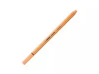 Een Fineliner STABILO point 88/25 fijn pastel oranje koop je bij Clippz! Office Supplies