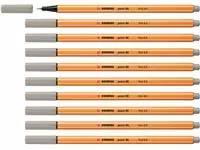 Een Fineliner STABILO point 88/93 fijn warm grijs koop je bij Clippz! Office Supplies