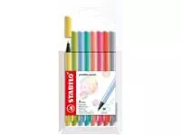 Een Viltstift STABILO pointMax 488/8 medium assorti pastel etui à 8 stuks koop je bij Schellen Boek- en Kantoorboekhandel