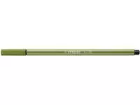 Een Viltstift STABILO Pen 68/35 medium mosgroen koop je bij Clippz! Office Supplies