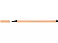 Een Viltstift STABILO Pen 68/25 medium pastel oranje koop je bij Supply Mij