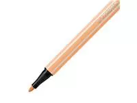 Een Viltstift STABILO Pen 68/25 medium pastel oranje koop je bij iPlusoffice