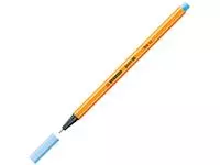 Een Fineliner STABILO point 88/11 fijn ijsblauw koop je bij Clippz! Office Supplies