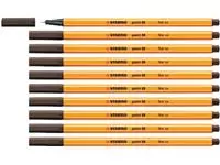 Een Fineliner STABILO point 88/65 fijn amber koop je bij Kantorice office & business supplies