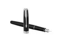 Een Vulpen Parker Sonnet black laquer CT fijn koop je bij De Rijk Kantoorshop