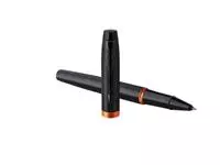 Een Rollerpen Parker IM black orange vibrant ring fijn koop je bij Clippz! Office Supplies