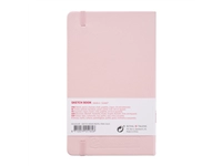 Een Schetsboek Talens Art Creation 80 witte vellen 140gr 130x210mm roze koop je bij Kantorice office & business supplies