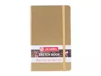 Een Schetsboek Talens Art Creation 80 witte vellen 140gr 130x210mm witgoud koop je bij Kantorice office & business supplies