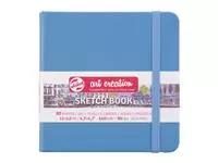 Een Schetsboek Talens Art Creation 80 witte vellen 140gr 120x120mm blauw koop je bij Kantorice office & business supplies