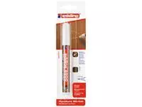 Een Viltstift edding 8900 meubel rond 1.5-2mm teak blister à 1 stuk koop je bij Schellen Boek- en Kantoorboekhandel