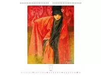 Een Kalender 2025 Helma 365 34x48.5cm Alfons Mucha koop je bij Deska Alles voor Kantoor