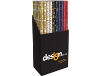 Een Inpakpapier Kerst metallic 150x70cm assorti koop je bij Kantorice office & business supplies