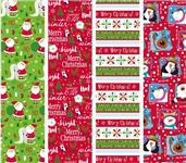 Inpakpapier Design Group Kerst 300x100cm assorti