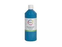 Plakkaatverf Qrea blauw 500ml