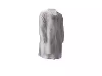 Een Blouse visiteur CMT PP non-tissé longue bouton pression 104cm M blanc koop je bij QuickOffice BV