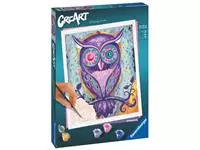 Een Schilderen op nummers CreArt Dreaming Owl koop je bij Quality Office Supplies