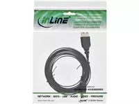 Een Kabel InlLne USB-A mini-B 2.0 2 meter zwart koop je bij All Office Kuipers BV
