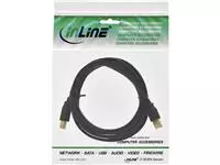 Een Kabel InLine USB-A USB-B 2.0 M 3 meter zwart koop je bij Company Supplies