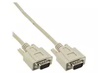 Een Kabel InLine S VGA 15HD M-M 2 meter beige en grijs koop je bij Kantorice office & business supplies