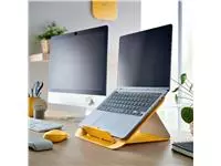 Een Laptopstandaard Leitz Ergo Cosy geel koop je bij De Joma BV