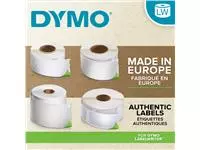 Een Etiket Dymo LabelWriter adressering 25x54mm 12 rollen á 500 stuks wit koop je bij Schellen Boek- en Kantoorboekhandel