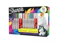 Een Viltstift Sharpie rond unicorn giftpack fijn assorti à 10 stuks koop je bij Sysdicom BV