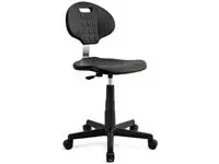 Een Werkstoel Euroseats Tarente Medium zwart koop je bij All Office Kuipers BV