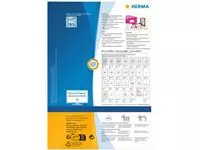 Een Etiket HERMA 10781 97x42.3mm wit 960stuks koop je bij Schellen Boek- en Kantoorboekhandel